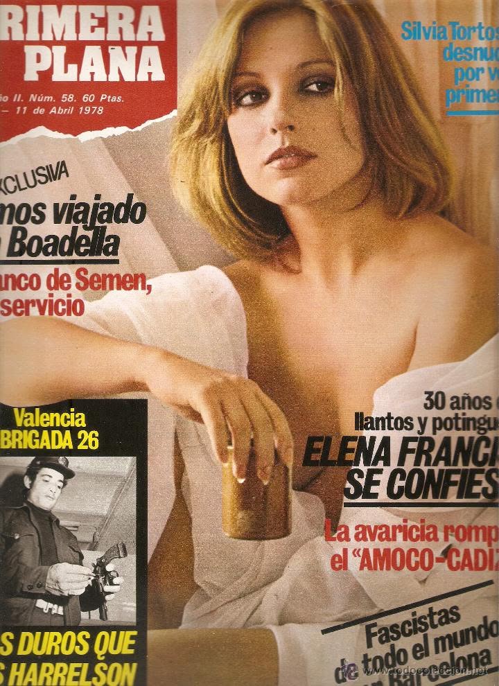 PRIMERA PLANA magazine side cover Issue 58 5 April 1978