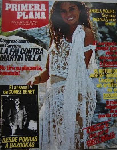 PRIMERA PLANA magazine side cover Issue 59 12 April 1978