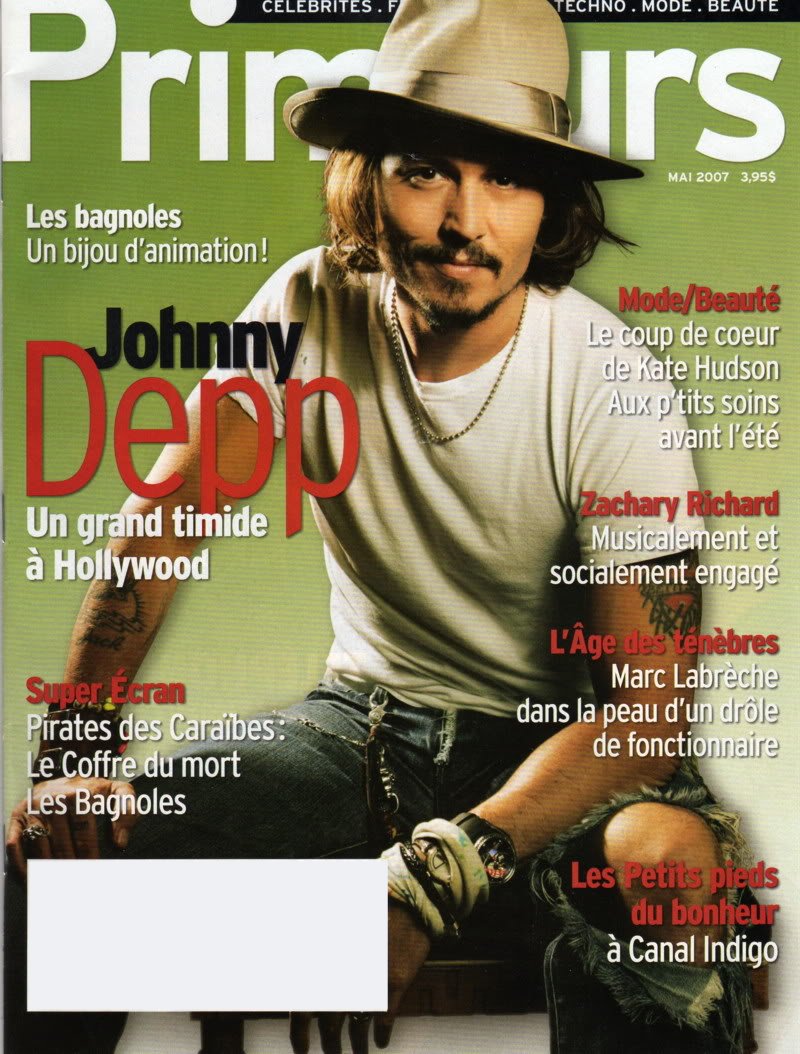 PRIMEURS magazine side cover May 2007