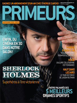 PRIMEURS magazine side cover September 2010