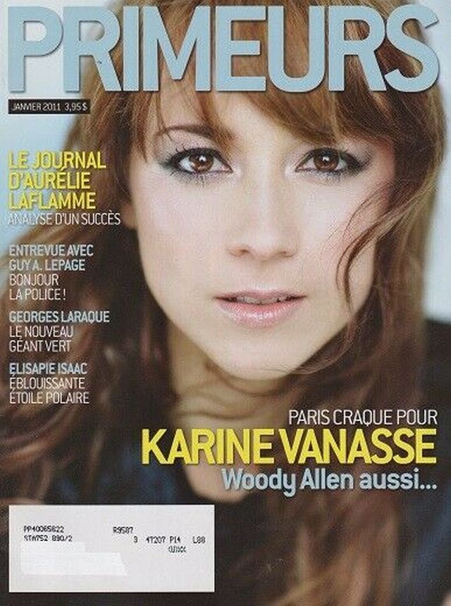 PRIMEURS magazine side cover January 2011