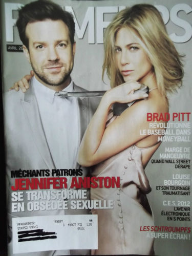 PRIMEURS magazine side cover April 2012