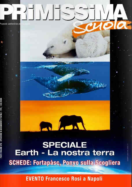 PRIMISSIMA SCUOLA magazine side cover May 2009