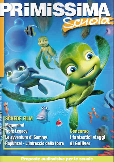 PRIMISSIMA SCUOLA magazine side cover November/December 2010