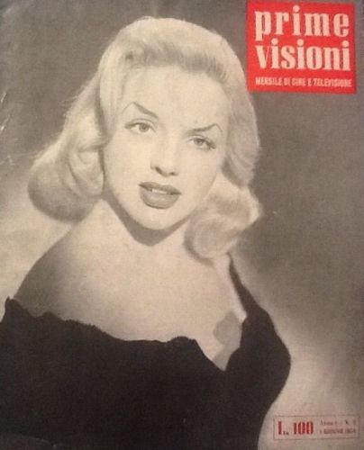 PRIME VISIONI magazine side cover Issue 2 14 June 1954