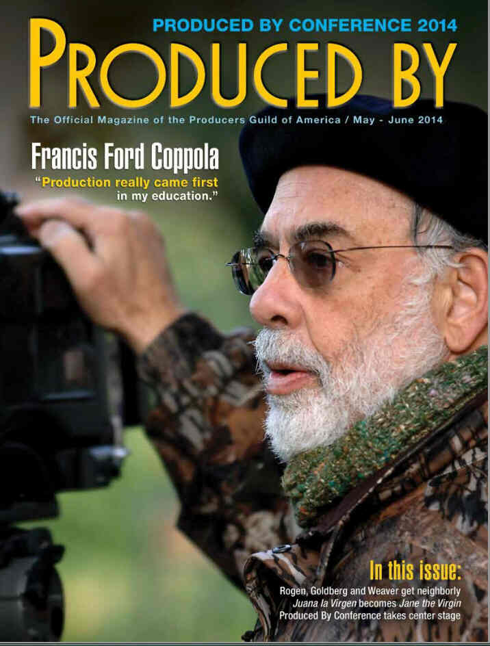 PRODUCED BY magazine side cover May/June 2014