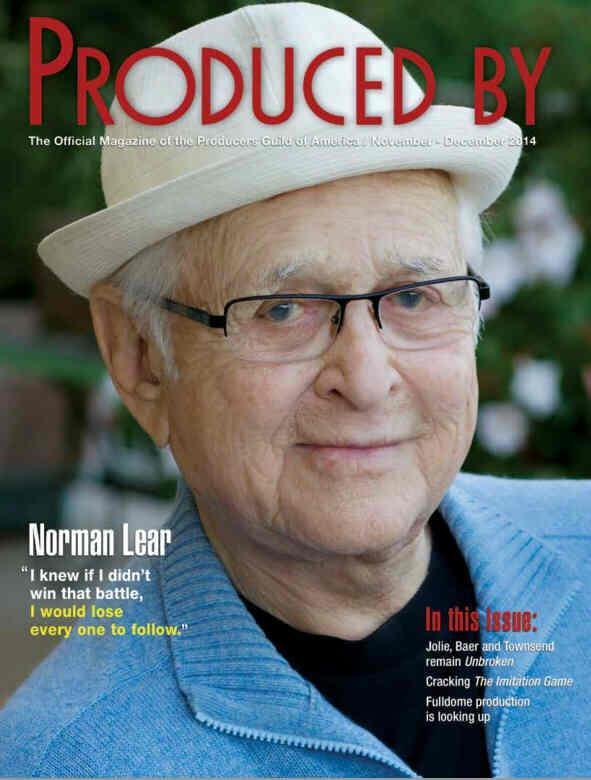 PRODUCED BY magazine side cover November/December 2014