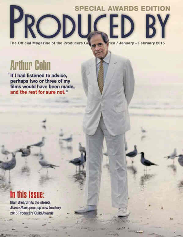 PRODUCED BY magazine side cover January/February 2015