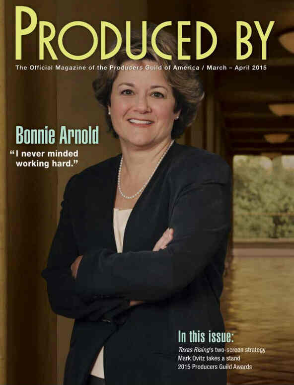 PRODUCED BY magazine side cover March/April 2015