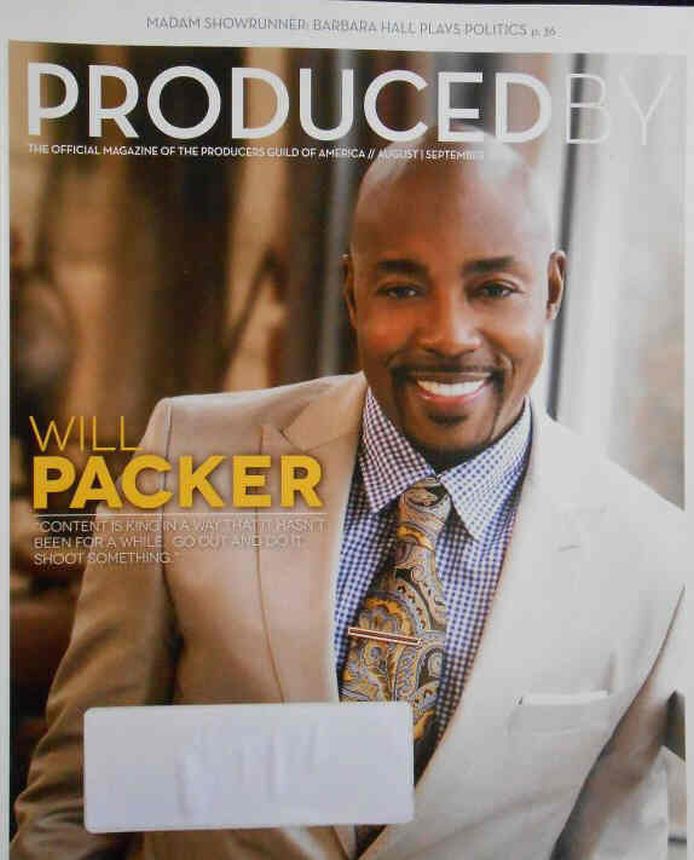 PRODUCED BY magazine side cover  August/September 2015