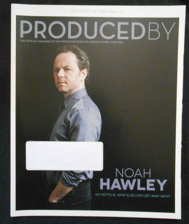 PRODUCED BY magazine side cover April/May 2016