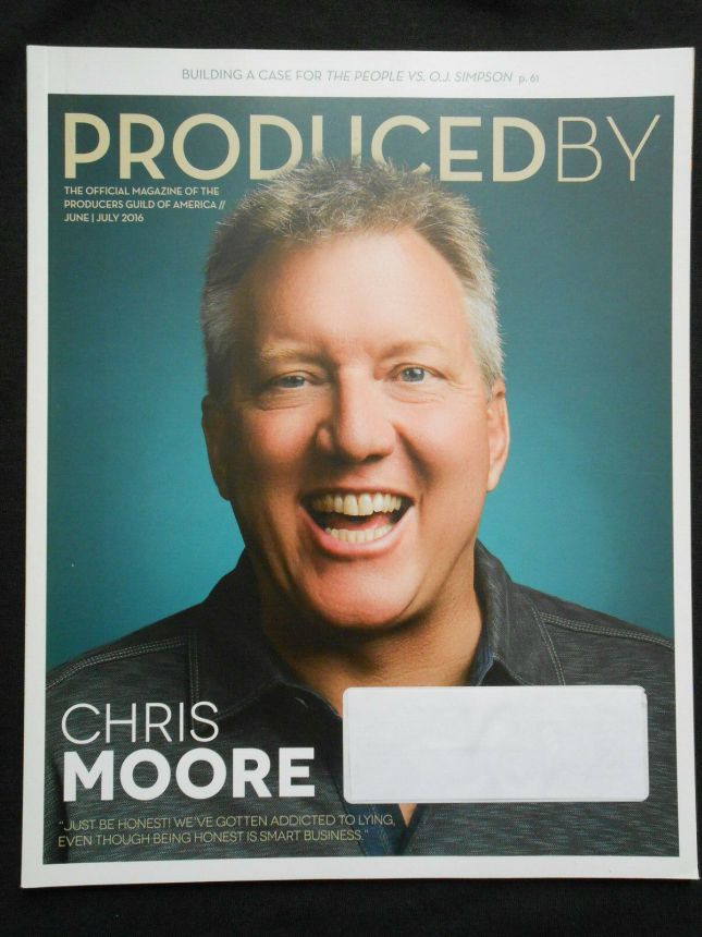 PRODUCED BY magazine side cover June/July 2016
