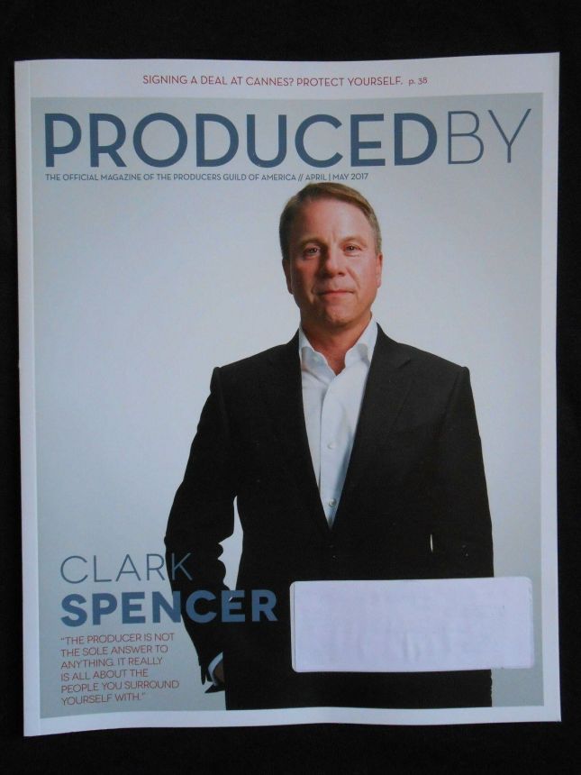 PRODUCED BY magazine side cover  April/May 2017