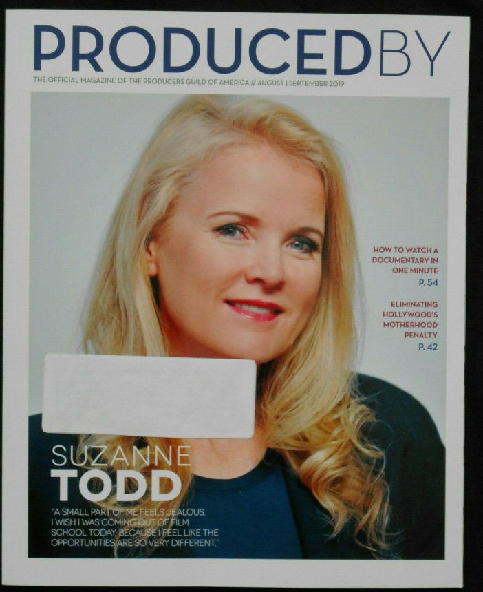 PRODUCED BY magazine side cover  August/September 2019