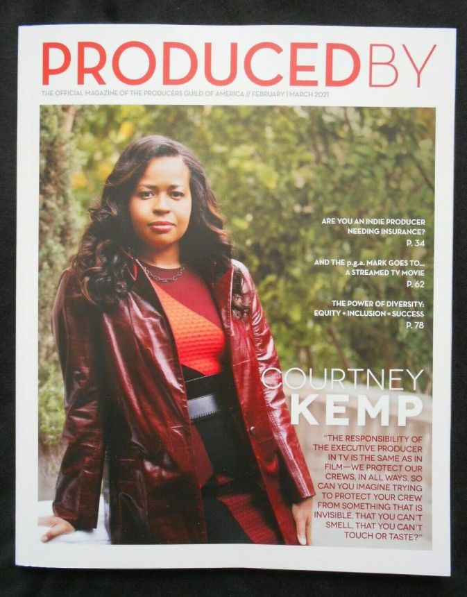 PRODUCED BY magazine side cover  February/March 2021