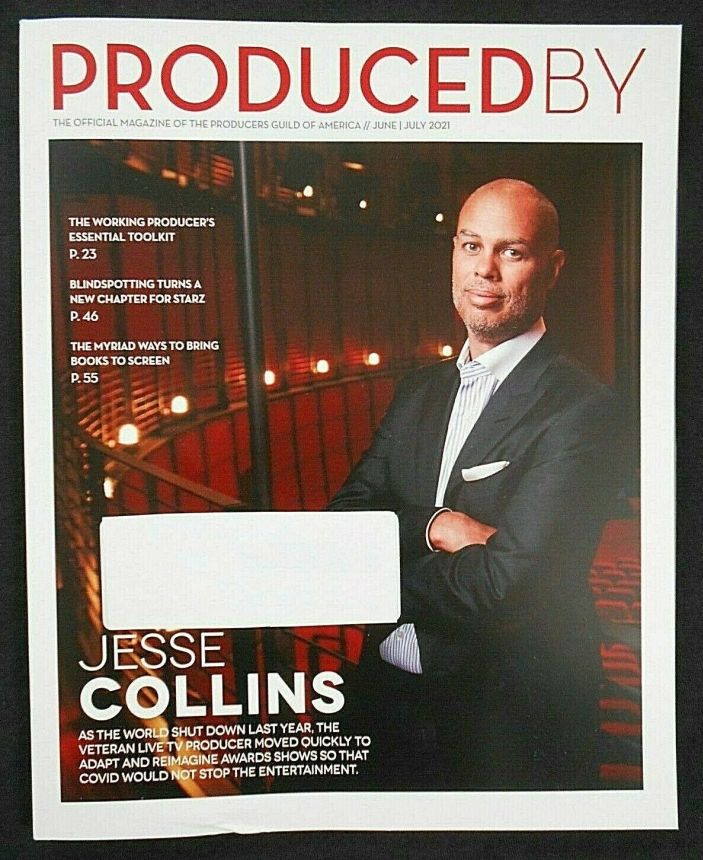 PRODUCED BY magazine side cover  June/July 2021