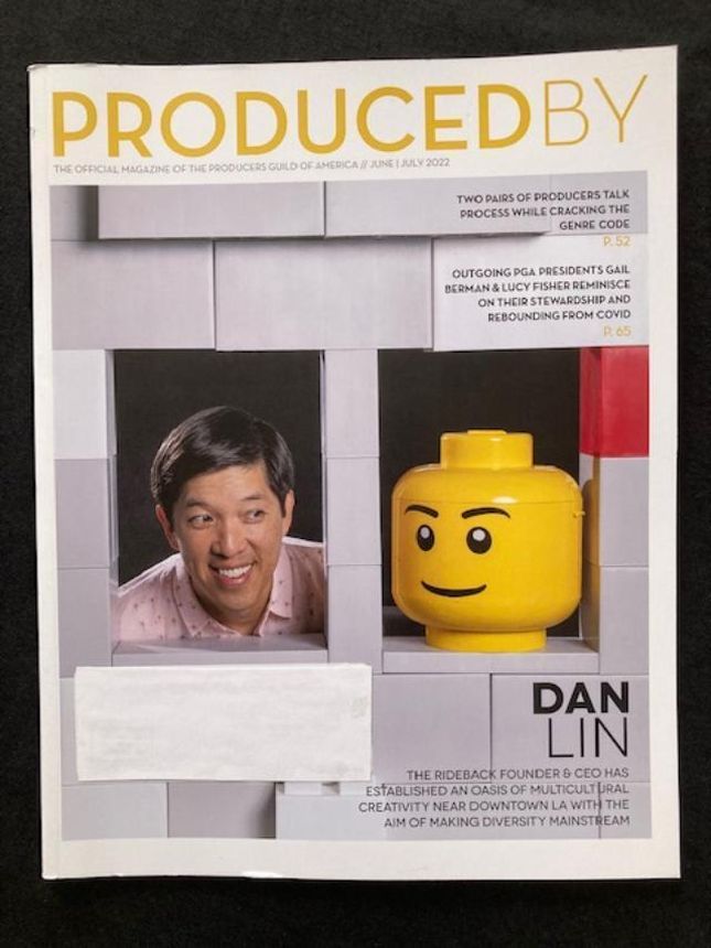 PRODUCED BY magazine side cover  June/July 2022