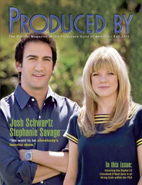 PRODUCED BY magazine side cover Fall 2010
