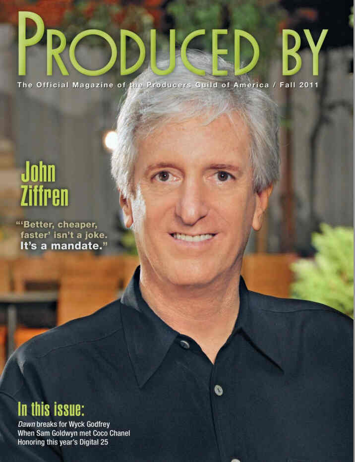 PRODUCED BY magazine side cover Fall 2011
