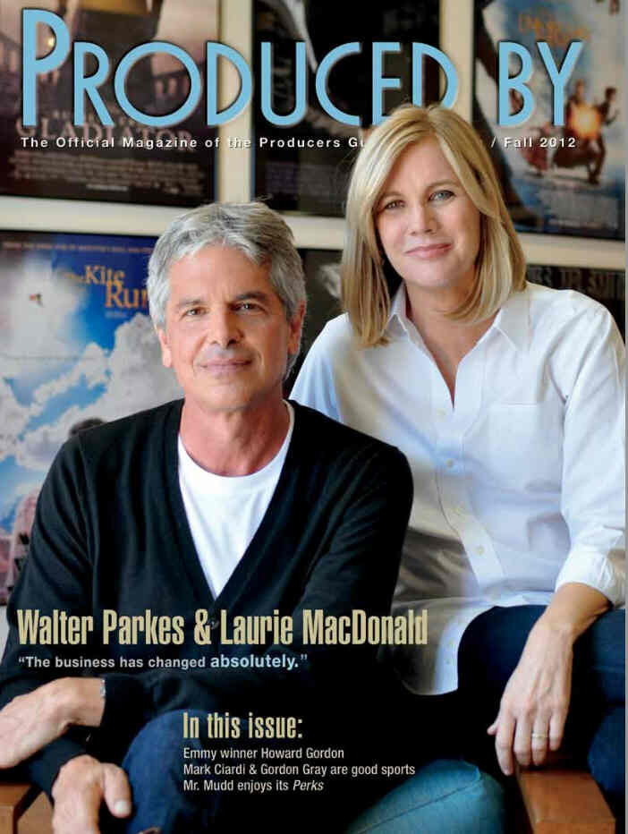 PRODUCED BY magazine side cover Fall 2012