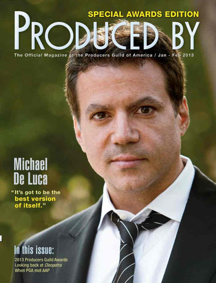 PRODUCED BY magazine side cover January-February 2013