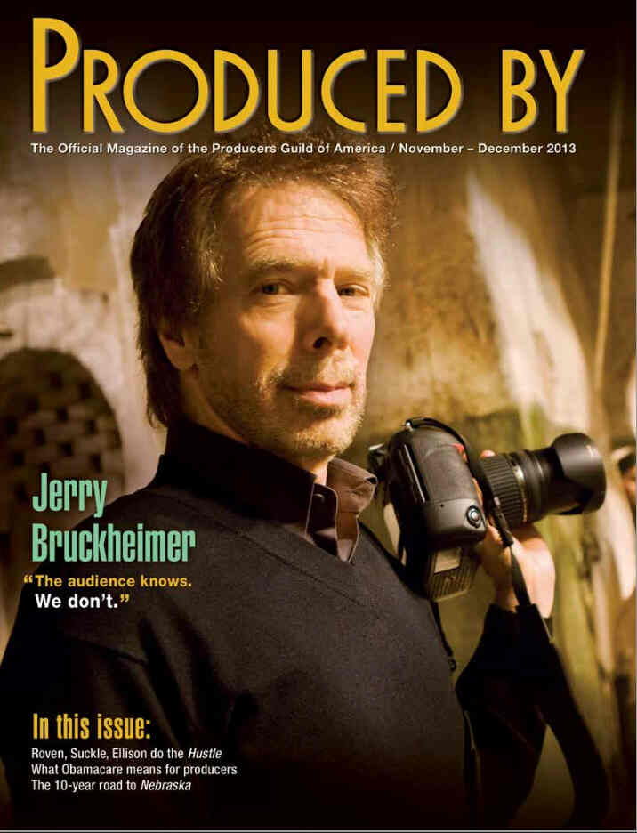 PRODUCED BY magazine side cover November-December 2013