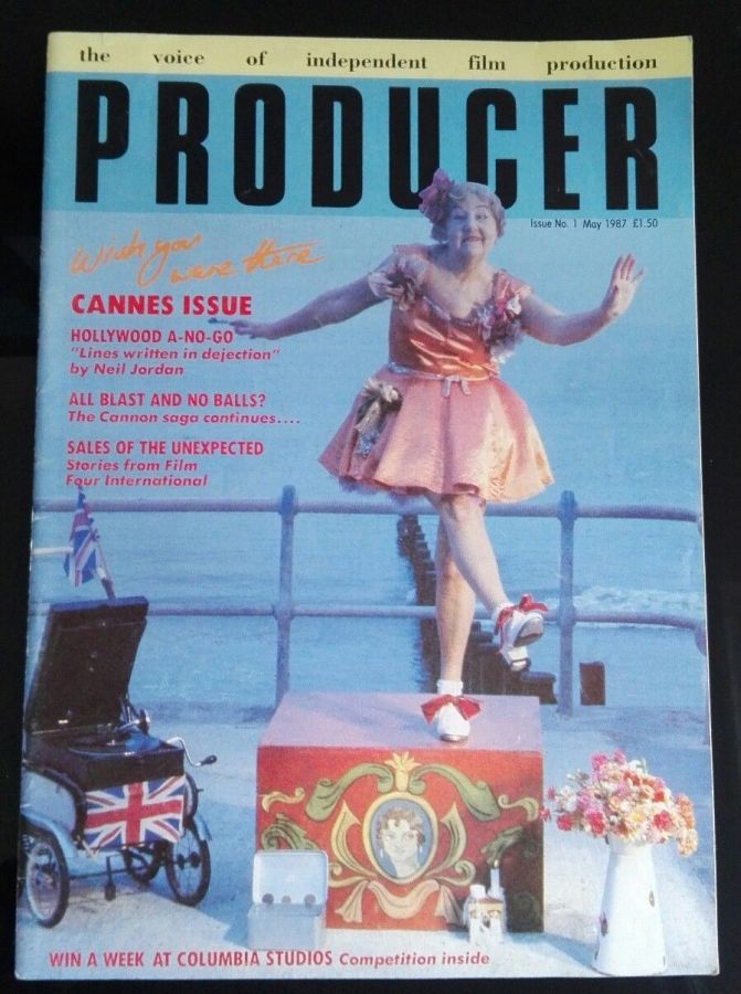 PRODUCER magazine side cover Issue 1  May 1987