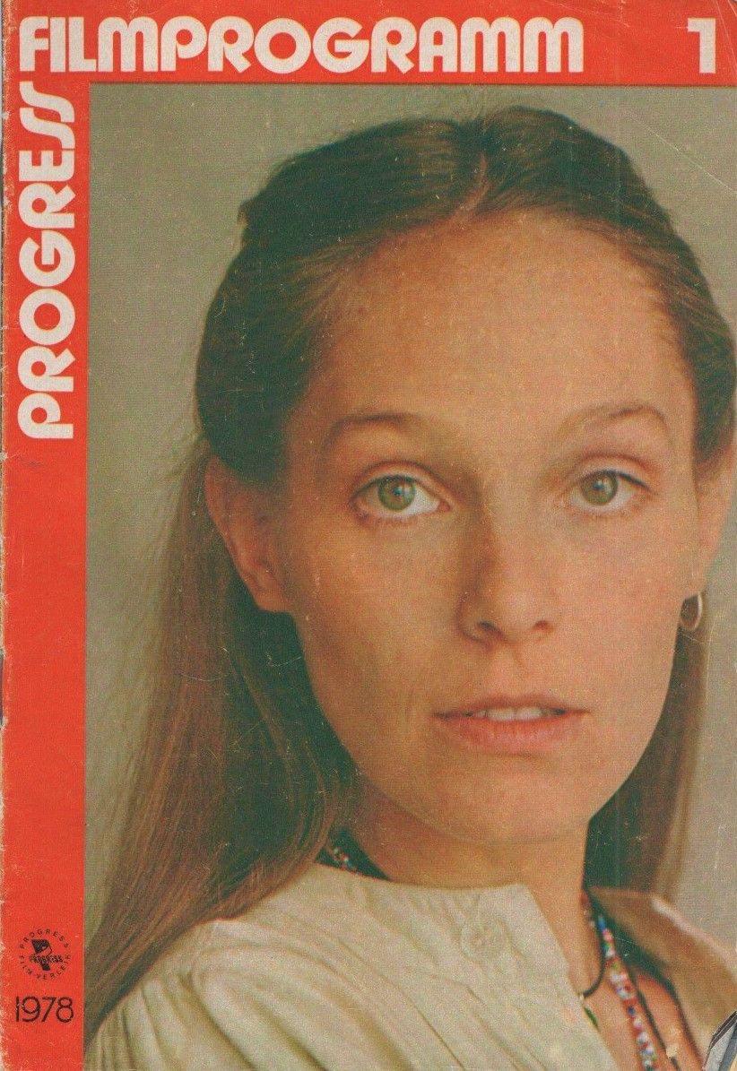 PROGRESS FILM PROGRAMM (1970s-90s) magazine side cover Issue 1   1978