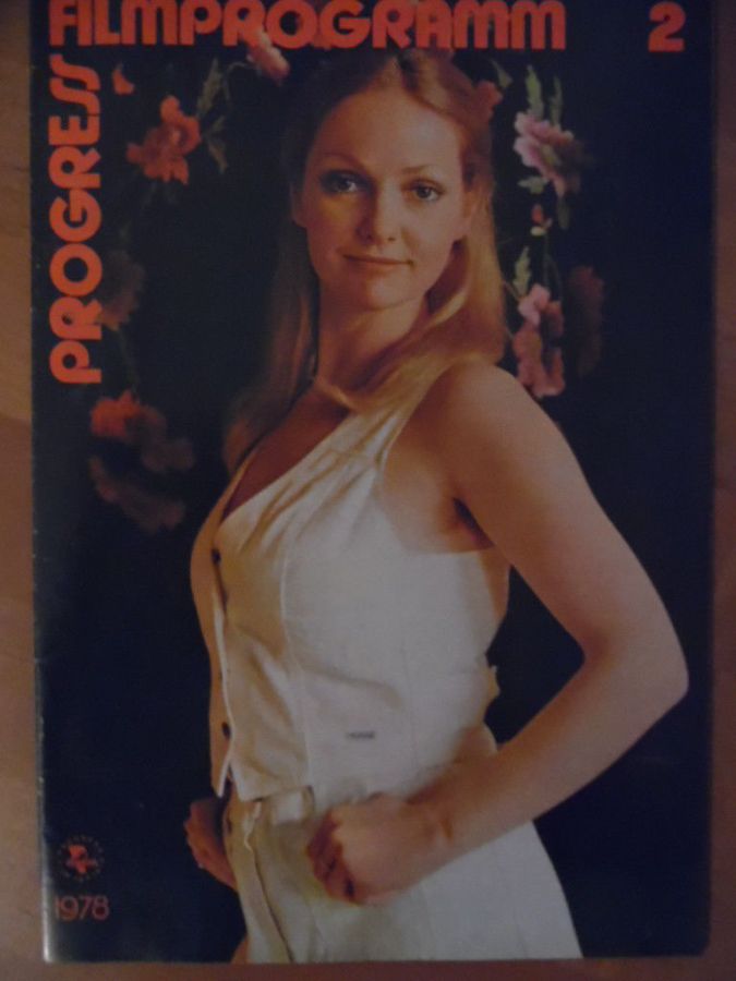 PROGRESS FILM PROGRAMM (1970s-90s) magazine side cover Issue 2   1978