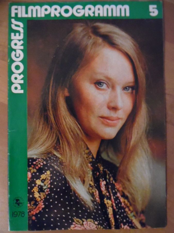 PROGRESS FILM PROGRAMM (1970s-90s) magazine side cover Issue 5   1978