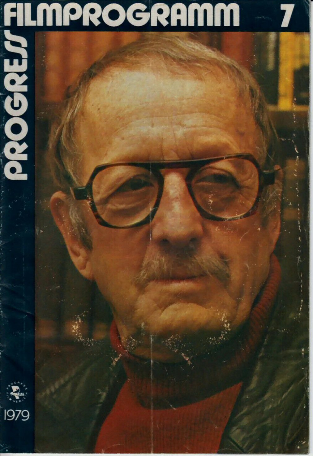 PROGRESS FILM PROGRAMM (1970s-90s) magazine side cover Issue 7   1979