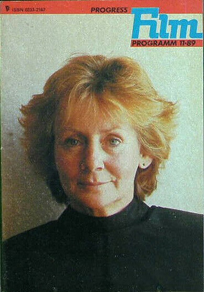 PROGRESS FILM PROGRAMM (1970s-90s) magazine side cover Issue 11   1989