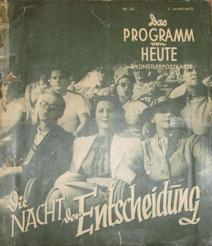 PROGRAMM VON HEUTE magazine side cover Issue 322  