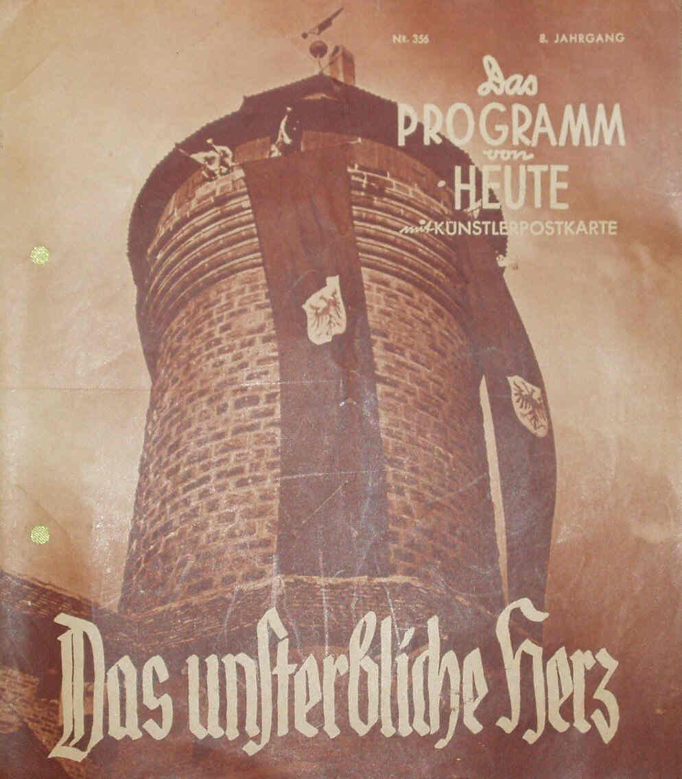 PROGRAMM VON HEUTE magazine side cover Issue 356  