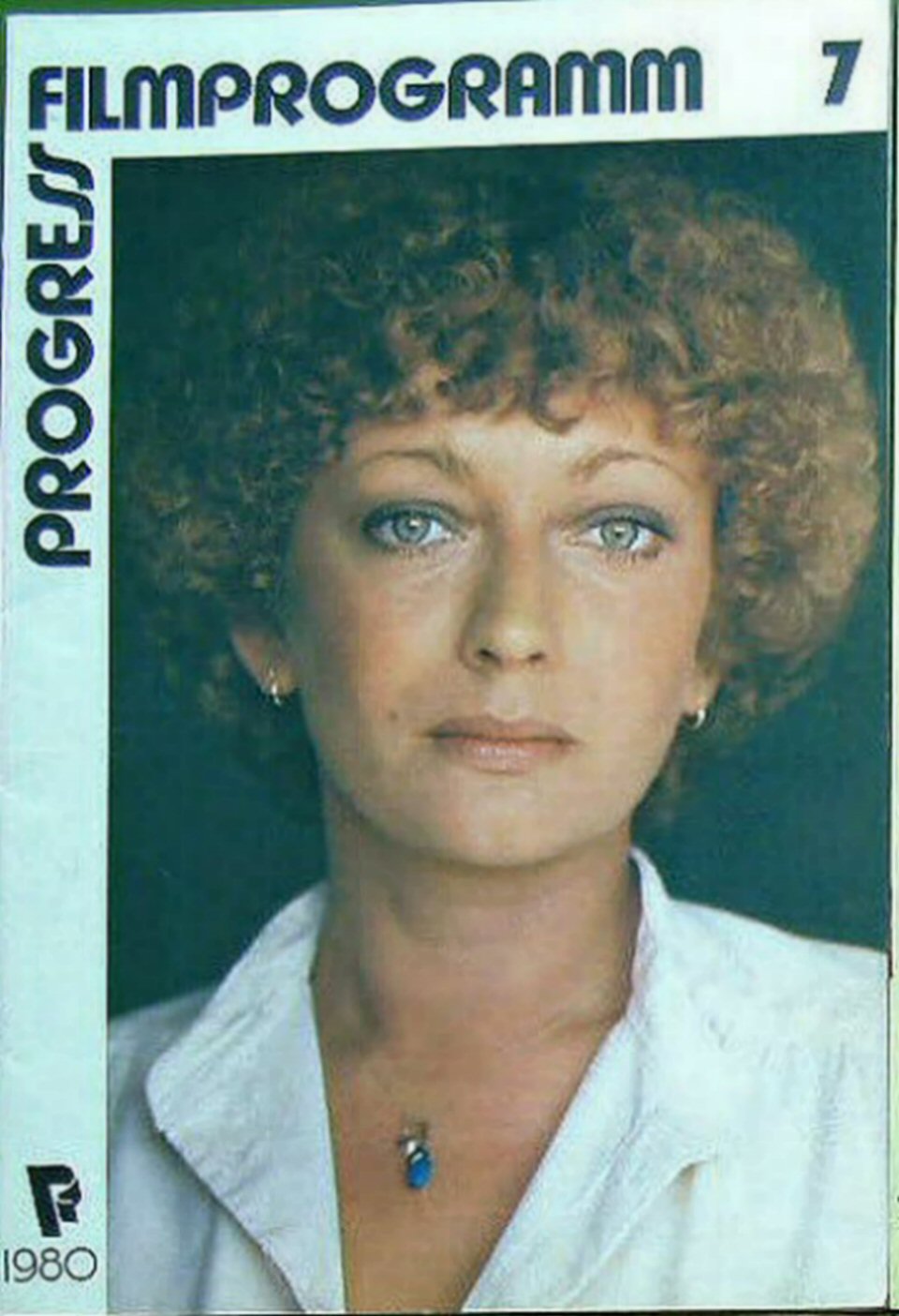 PROGRESS FILM PROGRAMM (1970s-90s) magazine side cover Issue 7   1980