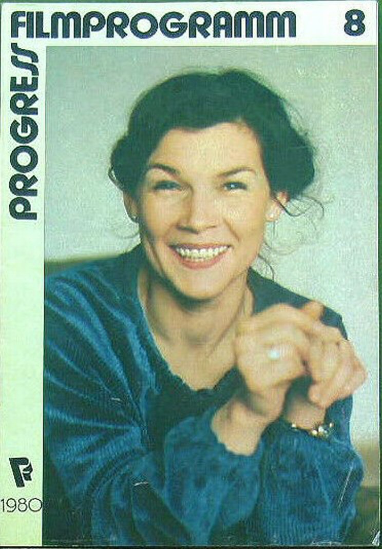 PROGRESS FILM PROGRAMM (1970s-90s) magazine side cover Issue 8   1980