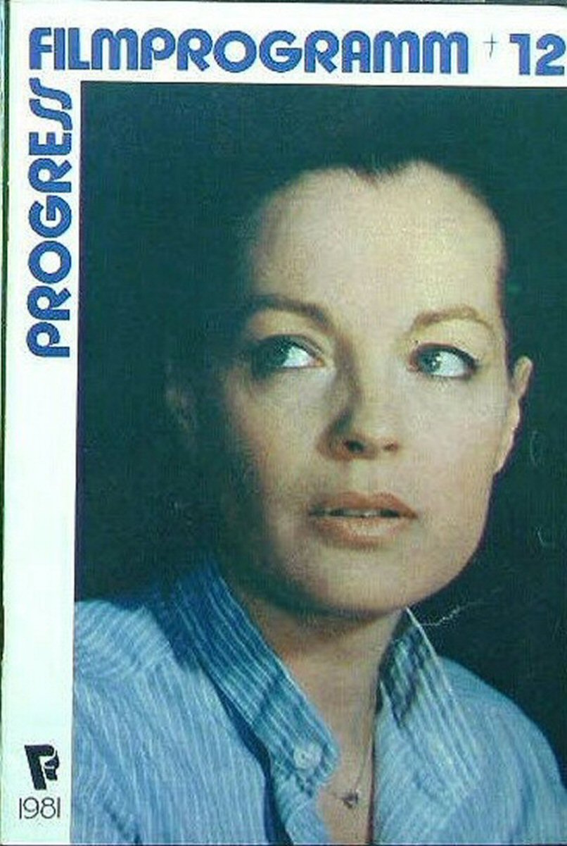 PROGRESS FILM PROGRAMM (1970s-90s) magazine side cover Issue 12   1981