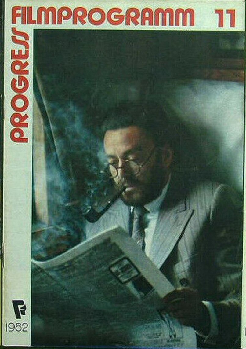 PROGRESS FILM PROGRAMM (1970s-90s) magazine side cover Issue 11   1982