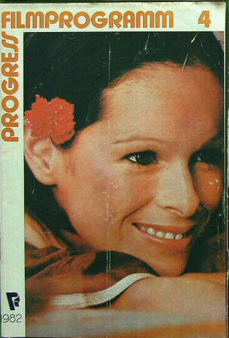 PROGRESS FILM PROGRAMM (1970s-90s) magazine side cover Issue 4   1982