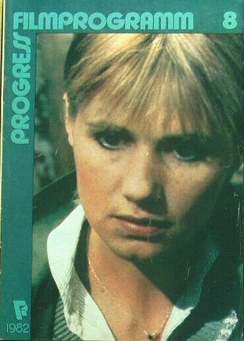 PROGRESS FILM PROGRAMM (1970s-90s) magazine side cover Issue 8   1982