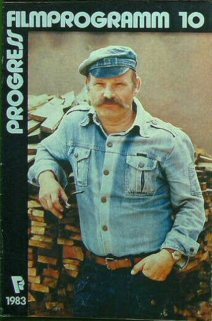 PROGRESS FILM PROGRAMM (1970s-90s) magazine side cover Issue 10   1983