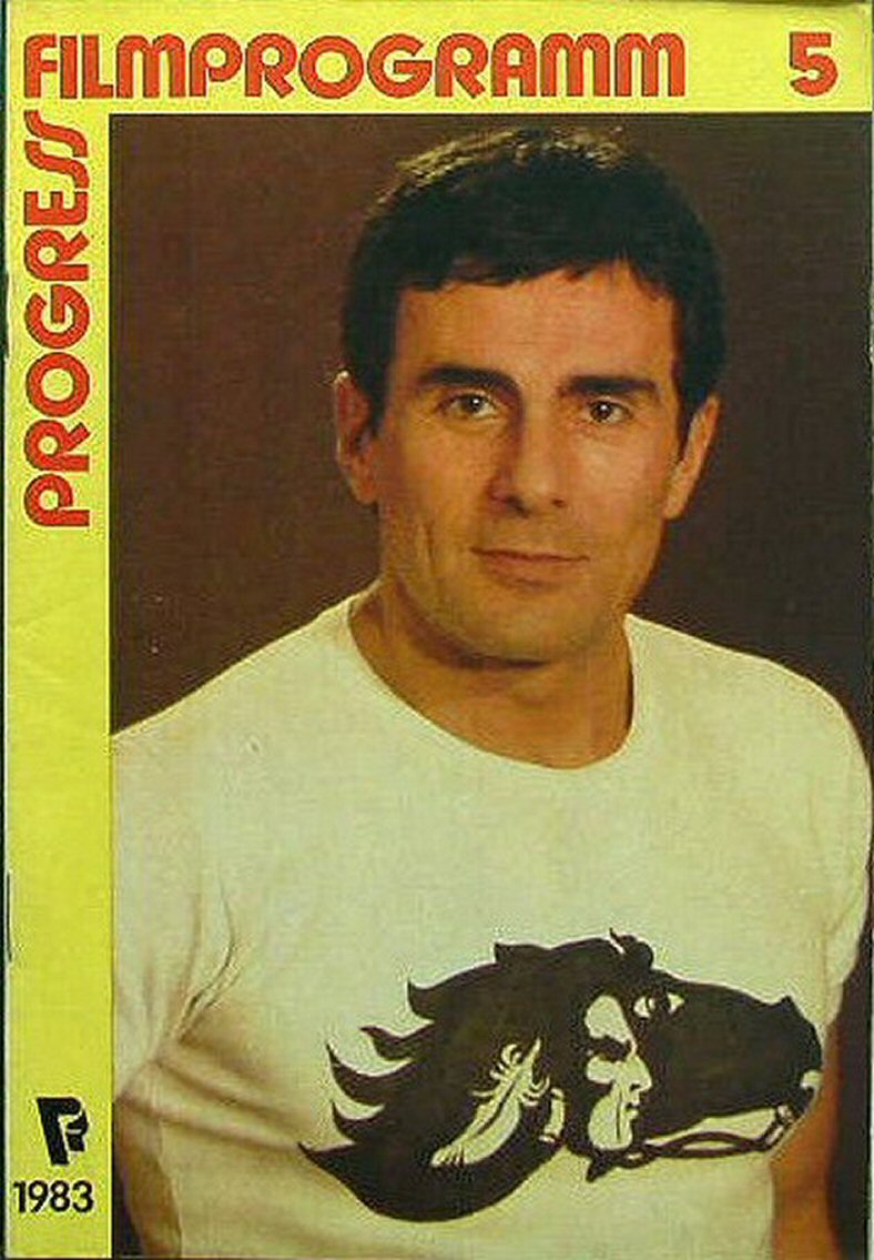PROGRESS FILM PROGRAMM (1970s-90s) magazine side cover Issue 5   1983