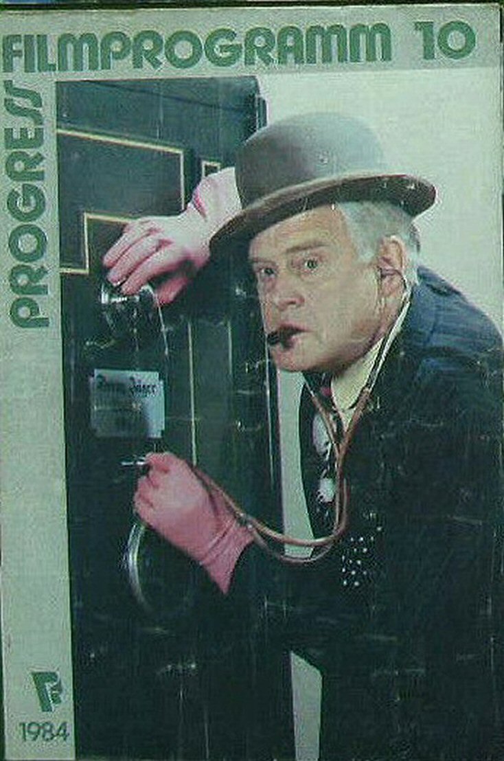 PROGRESS FILM PROGRAMM (1970s-90s) magazine side cover Issue 10   1984