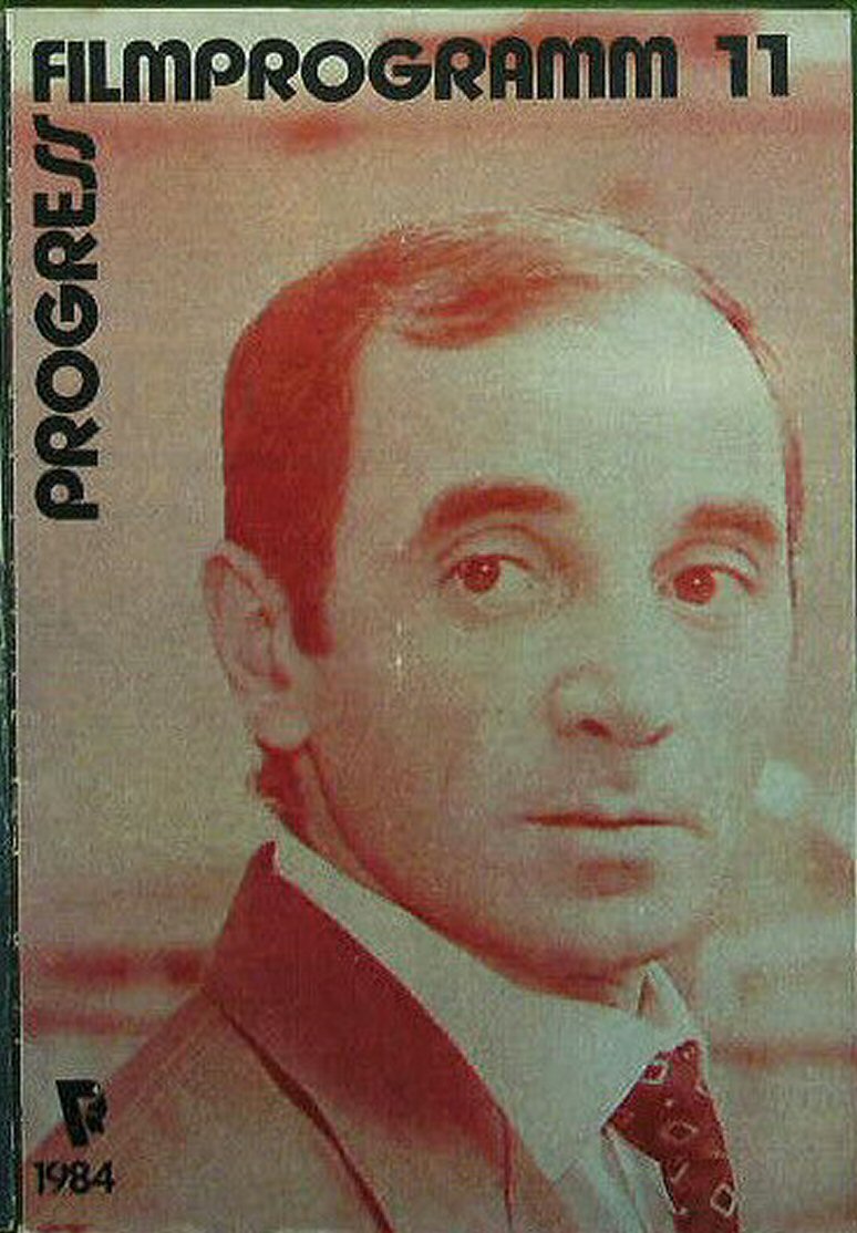 PROGRESS FILM PROGRAMM (1970s-90s) magazine side cover Issue 11   1984