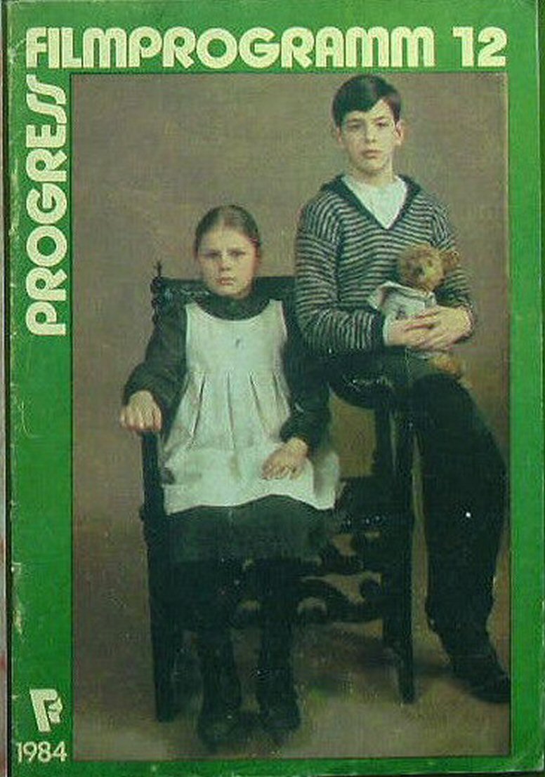 PROGRESS FILM PROGRAMM (1970s-90s) magazine side cover Issue 12   1984