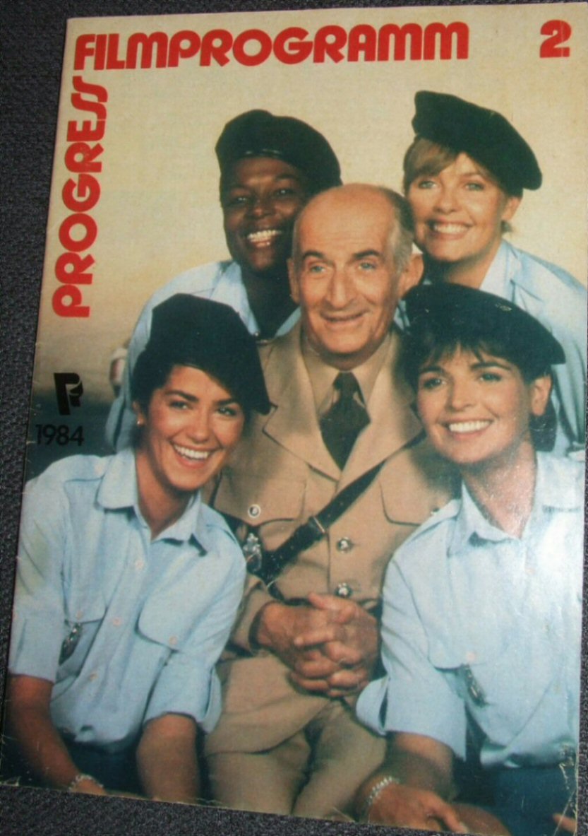 PROGRESS FILM PROGRAMM (1970s-90s) magazine side cover Issue 2   1984