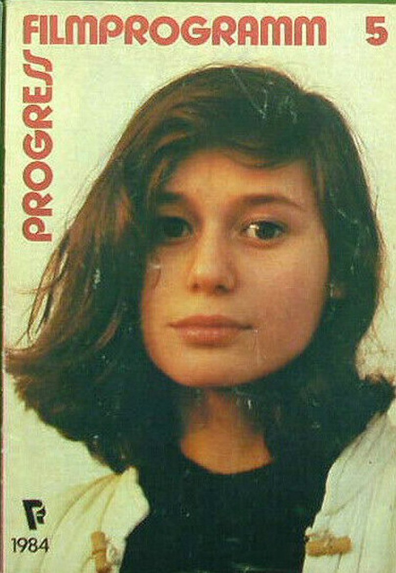 PROGRESS FILM PROGRAMM (1970s-90s) magazine side cover Issue 5   1984