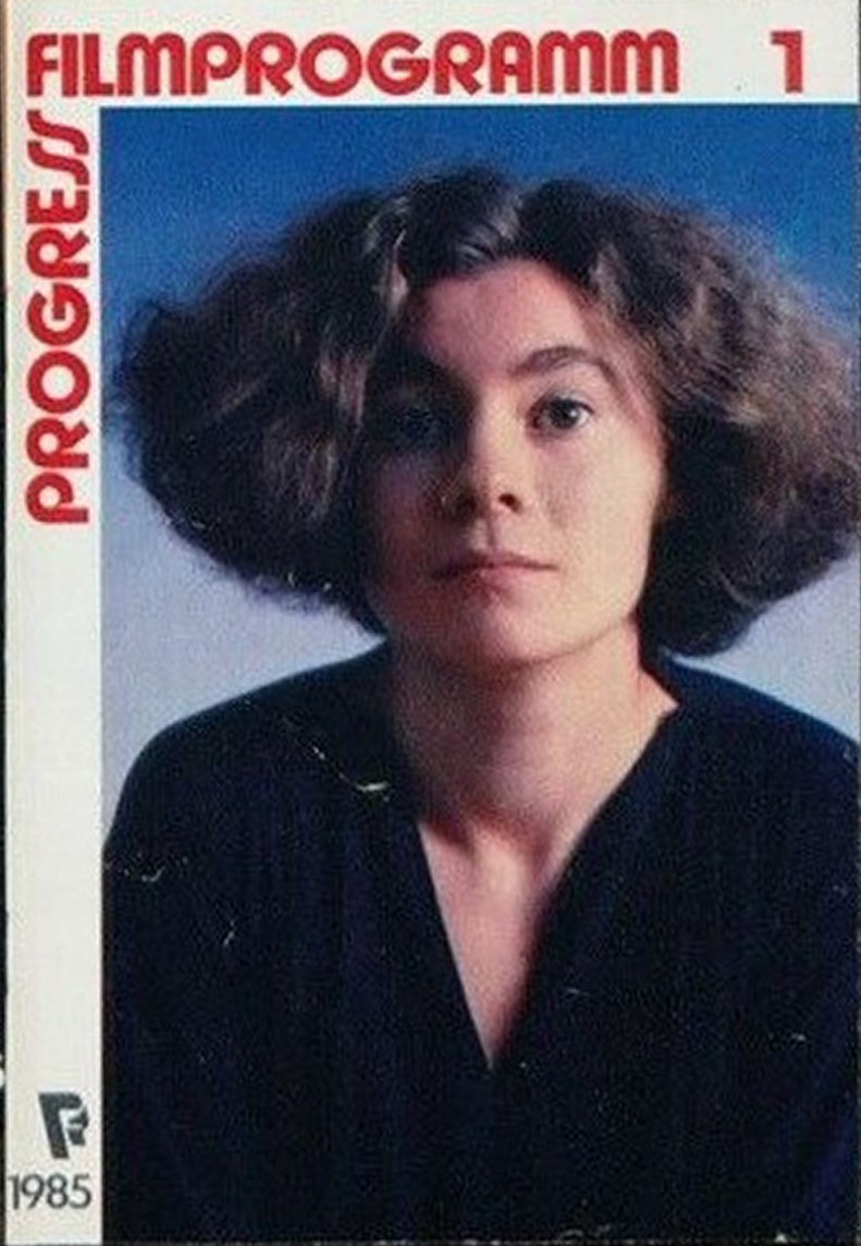 PROGRESS FILM PROGRAMM (1970s-90s) magazine side cover Issue 1   1985