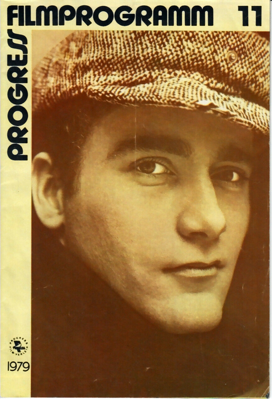 PROGRESS FILM PROGRAMM (1970s-90s) magazine side cover Issue 11   1979