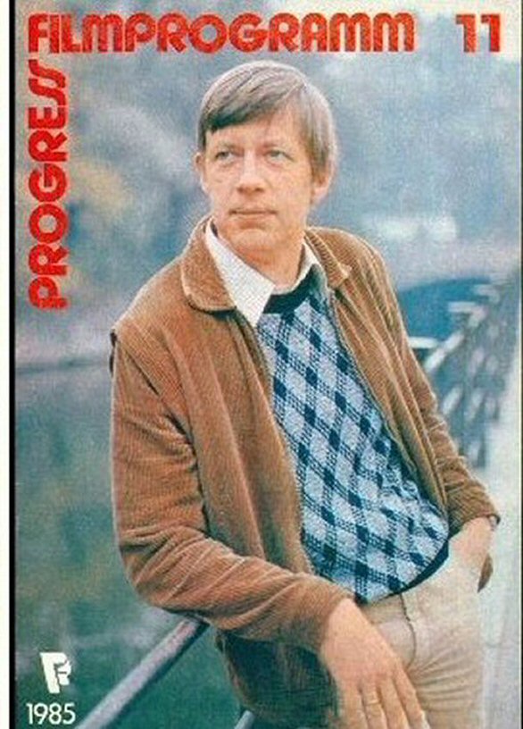 PROGRESS FILM PROGRAMM (1970s-90s) magazine side cover Issue 11   1985